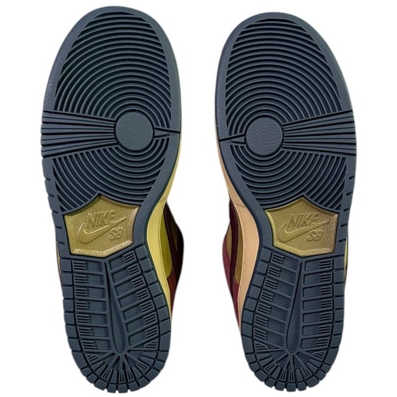 Nike SB Dunk Low Pro Dark Team Red & Olive Flak Shoes NEW Men’s 10 HQ1625-600 - Picture 8 of 11